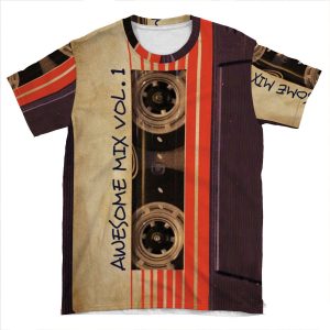 Awesome Mix Vol. 1 V6 AOP T-shirt Tee