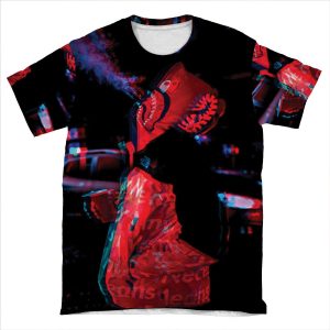 B A P E B O Y AOP T-shirt Tee