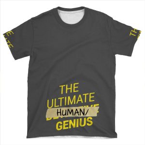 B99 - Ultimate Human Slash Genius AOP T-shirt Tee