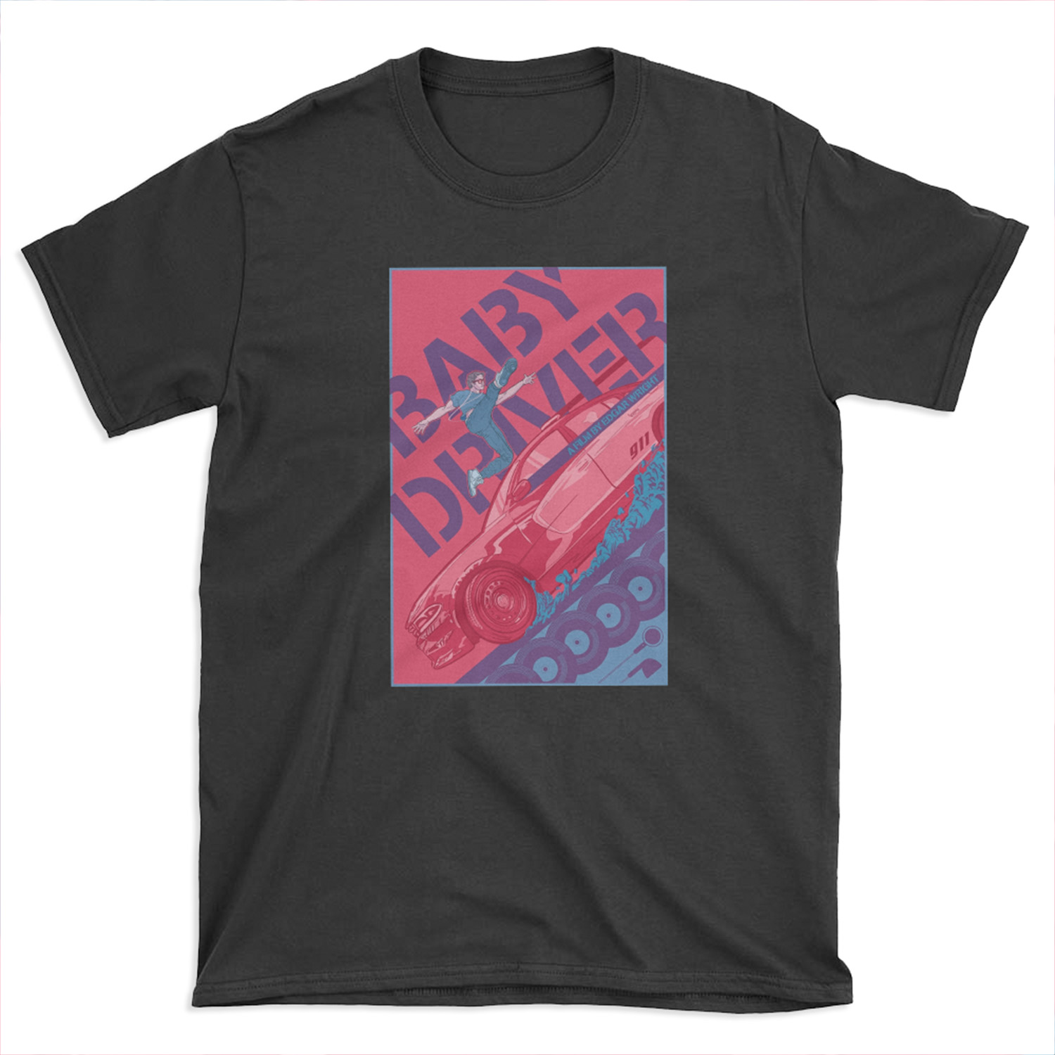Baby Driver Alternate Movie T-shirt Tee