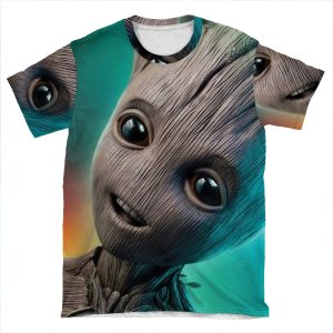 Baby Groot AOP T-shirt Tee