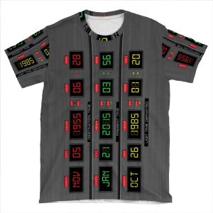 Back To The Future 3 AOP T-shirt Tee