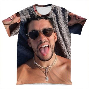 Bad Bunny 5 AOP T-shirt Tee
