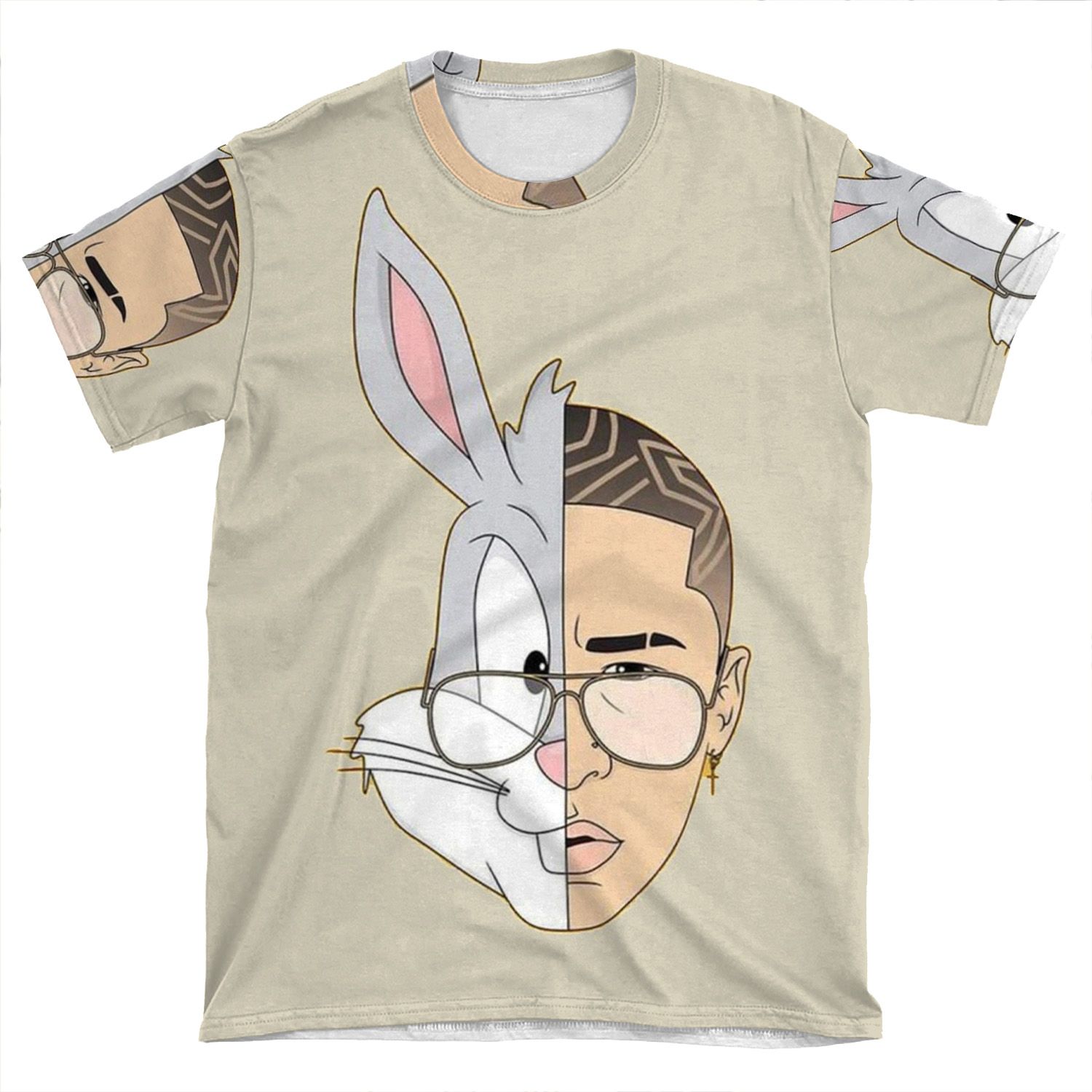 Bad Bunny 6 AOP T-shirt Tee