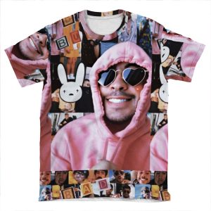 Bad Bunny AOP T-shirt Tee