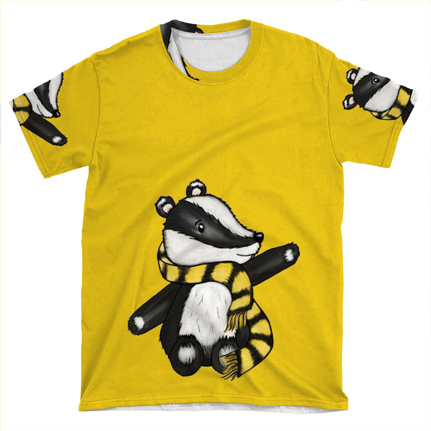Badger Mascot AOP T-shirt Tee