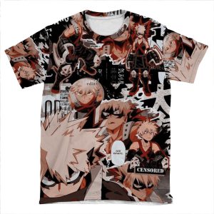 Bakugo/Kachan-Print 2 AOP T-shirt Tee