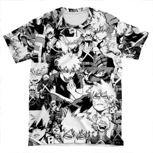 Bakugou Collage AOP T-shirt Tee