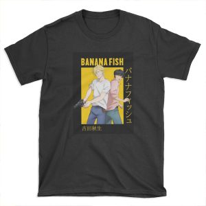 Banana Fish Ash Lynx Eiji Okumura Card Anime T-shirt Tee