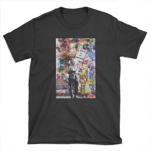Banksy - Einstein Love Is The Answer T-shirt Tee