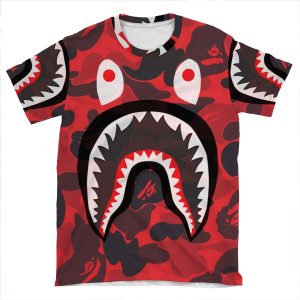 Bape Shark AOP T-shirt Tee