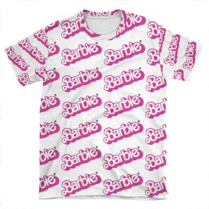 Barbie Classic Logo AOP T-shirt Tee