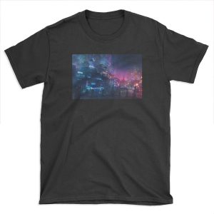 Barcelona Smoke & Neons: Sant Pau i La Sagrada Familia T-shirt Tee
