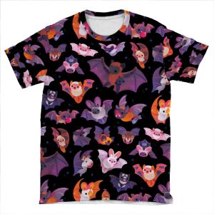Bat AOP T-shirt Tee