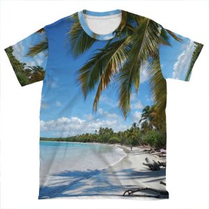 Beach AOP T-shirt Tee