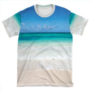Beach Waves AOP T-shirt Tee