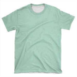 Beachy Summer Aqua Blue Mint Green Seafoam AOP T-shirt Tee