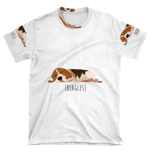 Beagles AOP T-shirt Tee