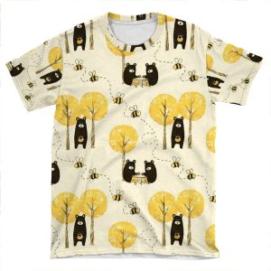 Bear Necessities AOP T-shirt Tee