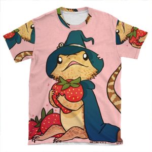 Bearded Dragon - Grunt AOP T-shirt Tee