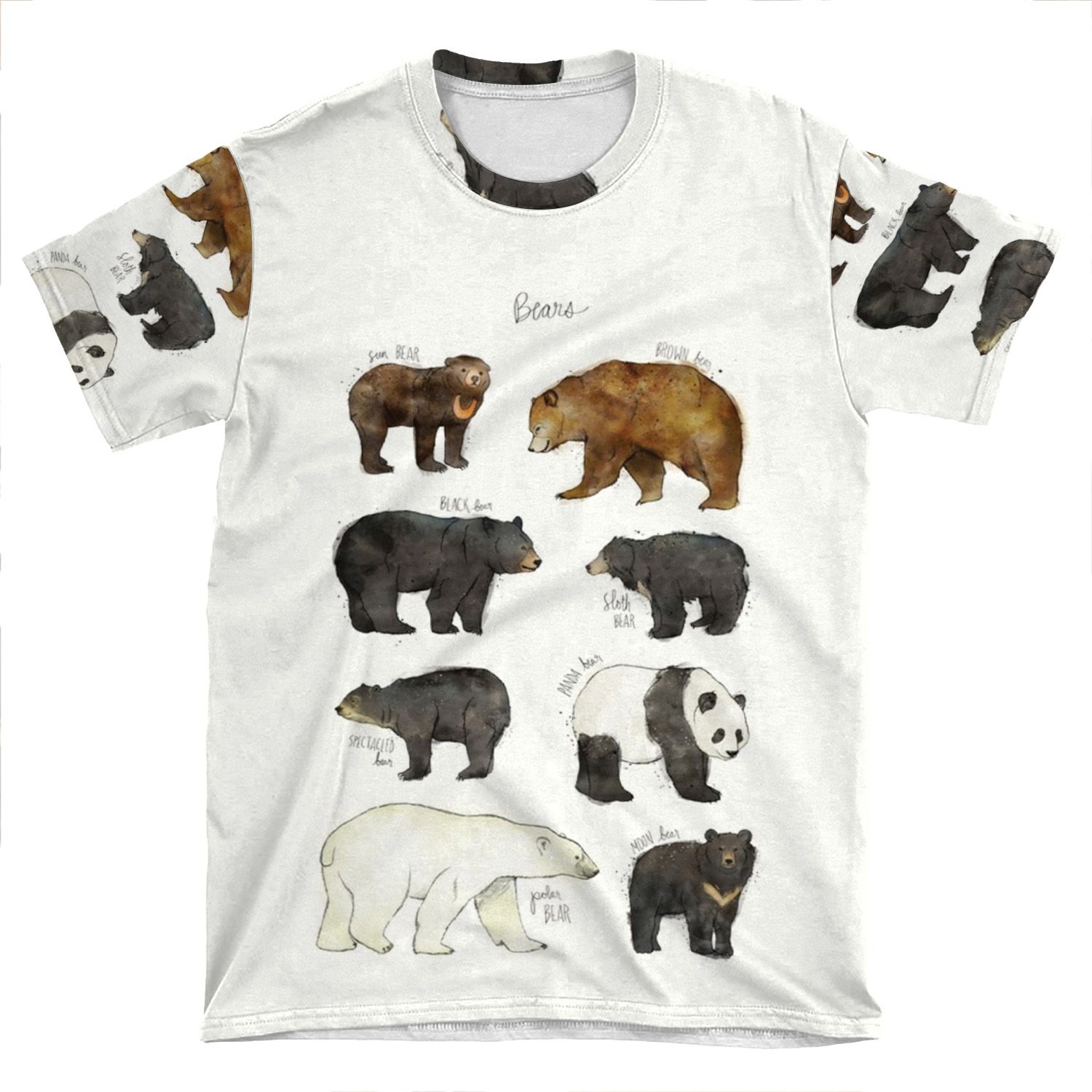 Bears AOP T-shirt Tee
