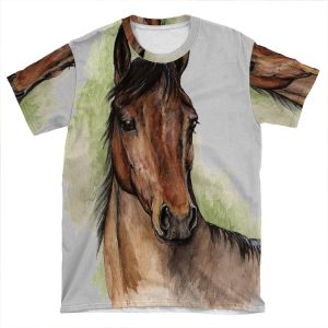 Beautiful Horse AOP T-shirt Tee