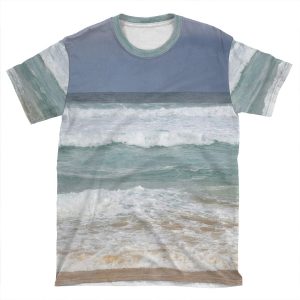 Beautiful Ocean Beach Dress AOP T-shirt Tee