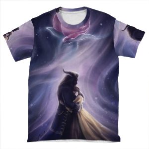 Beauty And The Beast 2 AOP T-shirt Tee