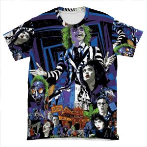 Beetlejuice 2 AOP T-shirt Tee