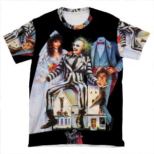 Beetlejuice AOP T-shirt Tee