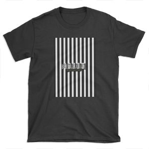 Beetlejuice Striped Musical Broadway Logo T-shirt Tee