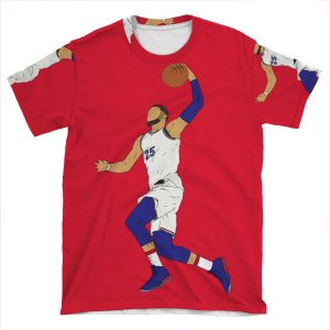Ben Simmons Slam Dunk AOP T-shirt Tee