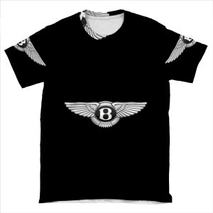 Bentley Emblem Apparel AOP T-shirt Tee
