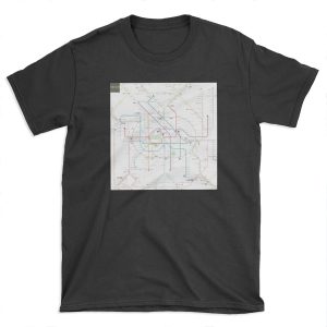 Berlin U-Bahn S-Bahn map T-shirt Tee