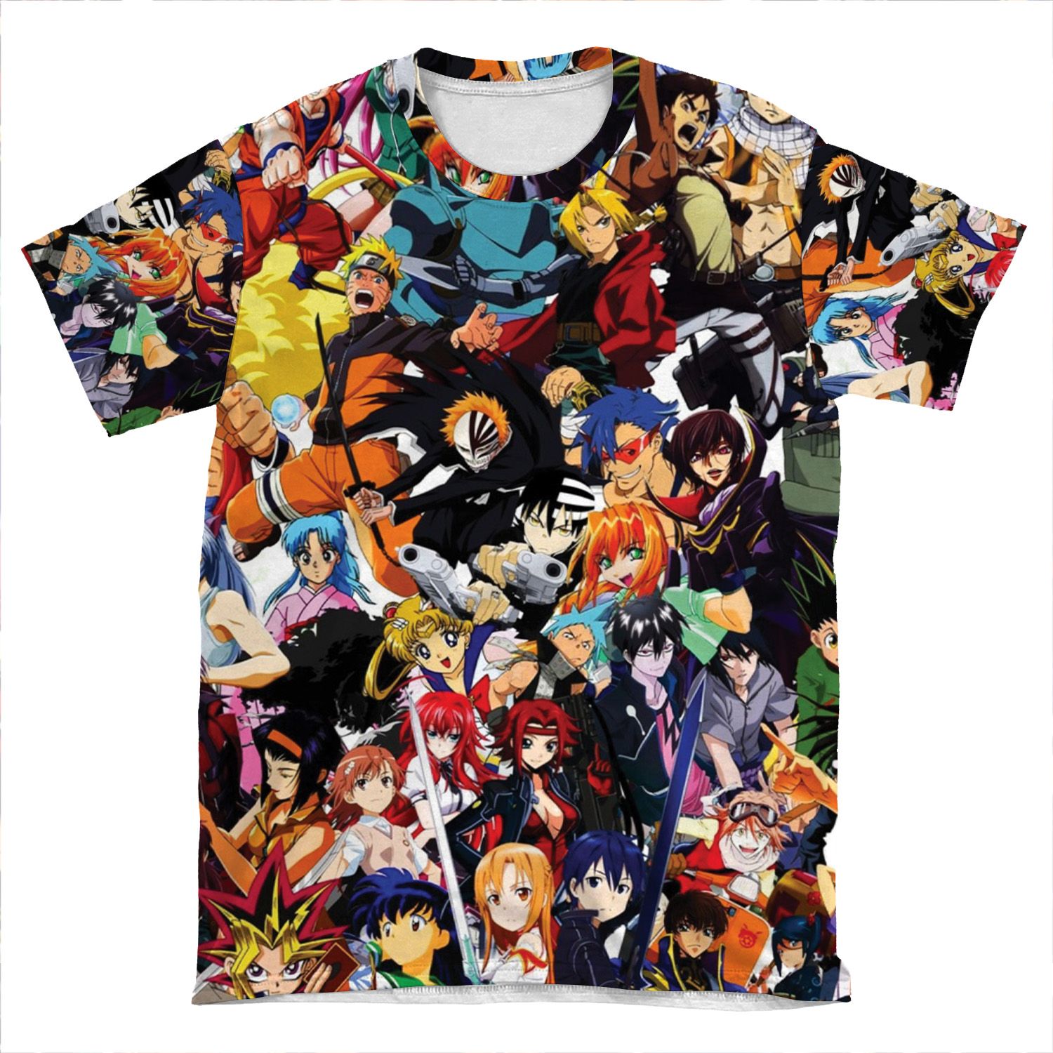 Best Anime Colection AOP T-shirt Tee