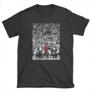 Best Quality Michael Jordan Shot Over Russell T-shirt Tee