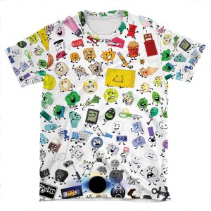 Bfb And Tpot Full Cast Print AOP T-shirt Tee