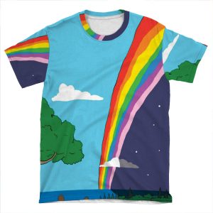 Big Lez Wake Up AOP T-shirt Tee