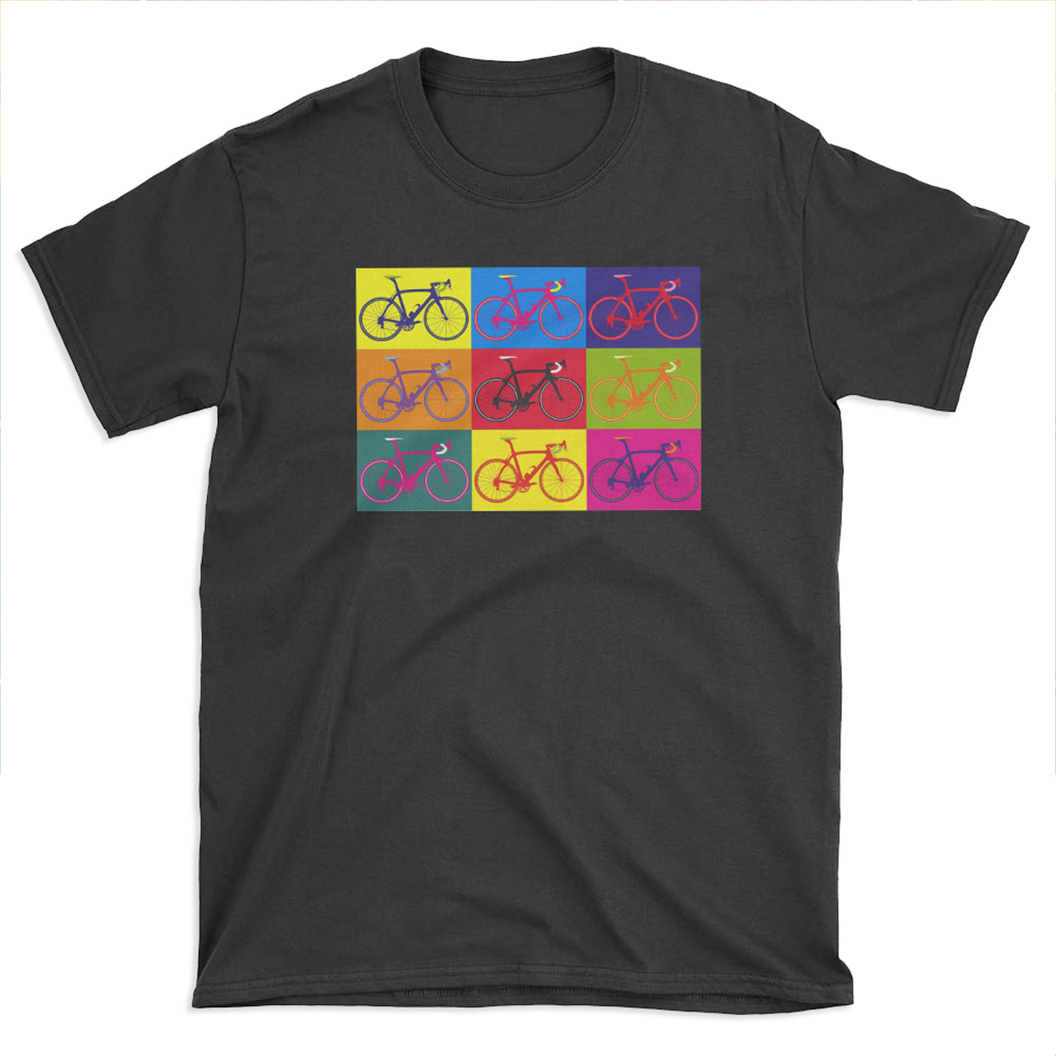 Bike Andy Warhol Pop Art T-shirt Tee