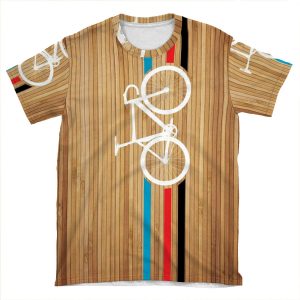Bike Stripes Velodrome AOP T-shirt Tee