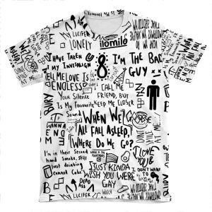 Billie Eilish AOP T-shirt Tee