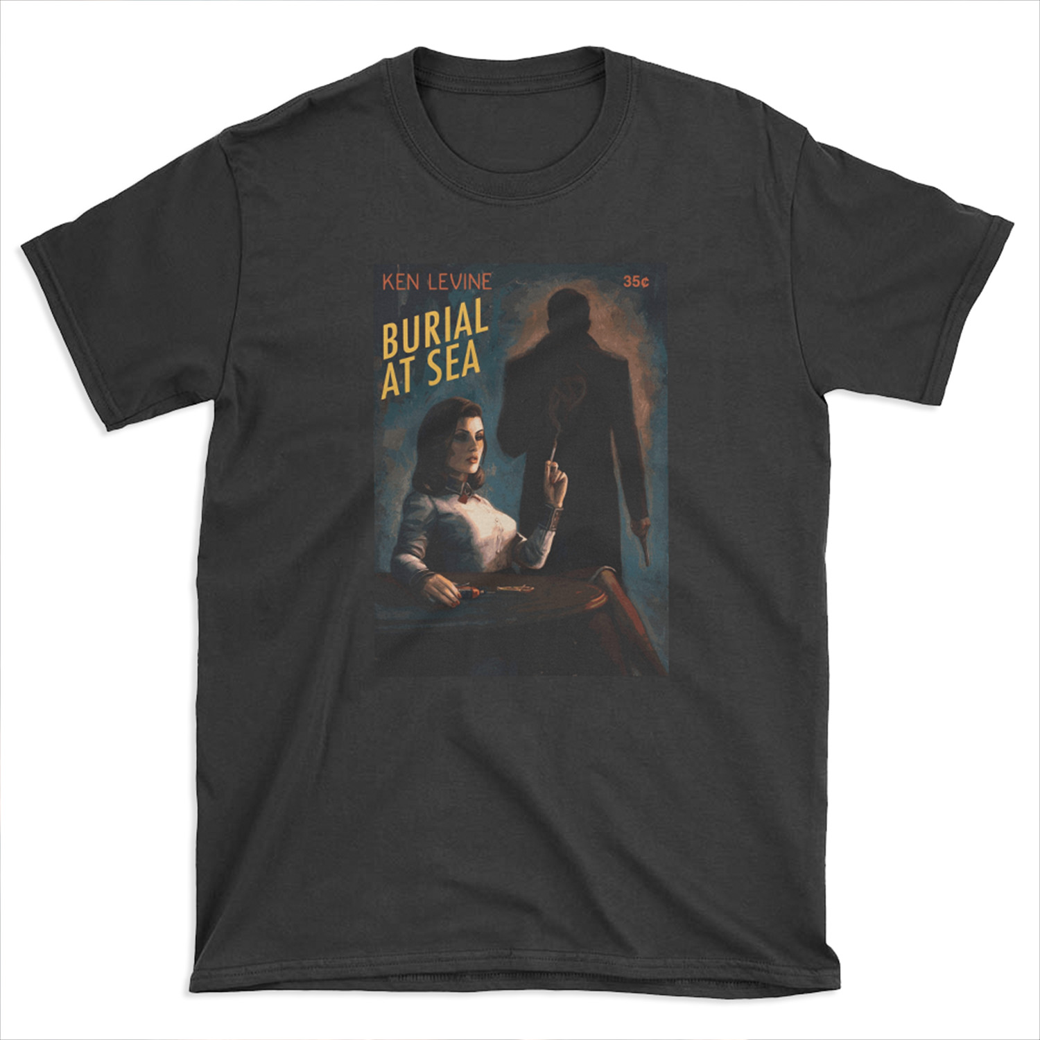 Bioshock Infinite: Burial At Sea - Vintage Comic-Book Artwork T-shirt Tee