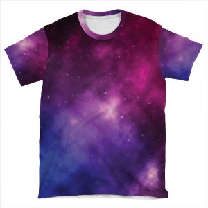 Bisexual Pride Galaxy AOP T-shirt Tee