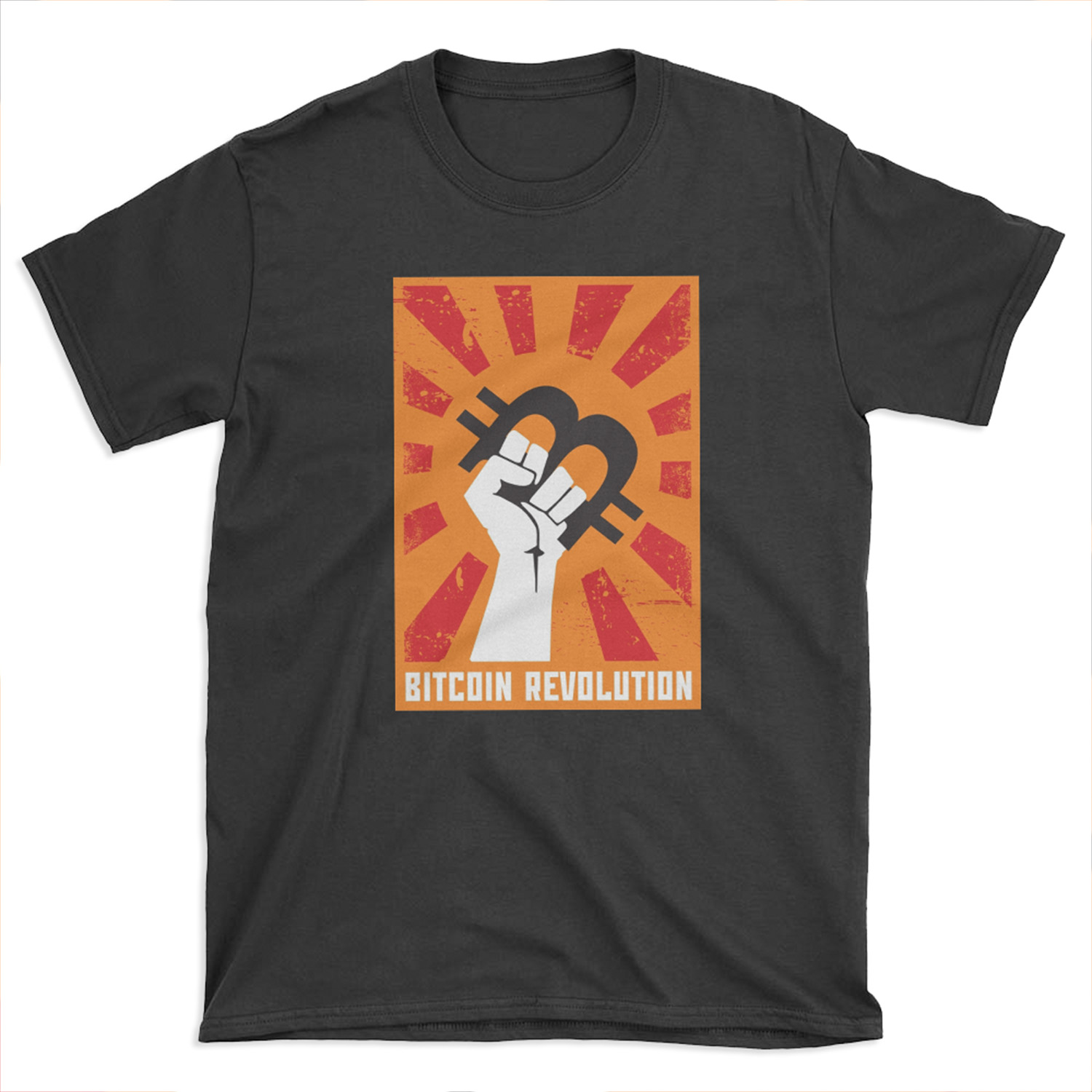 Bitcoin revolution T-shirt Tee
