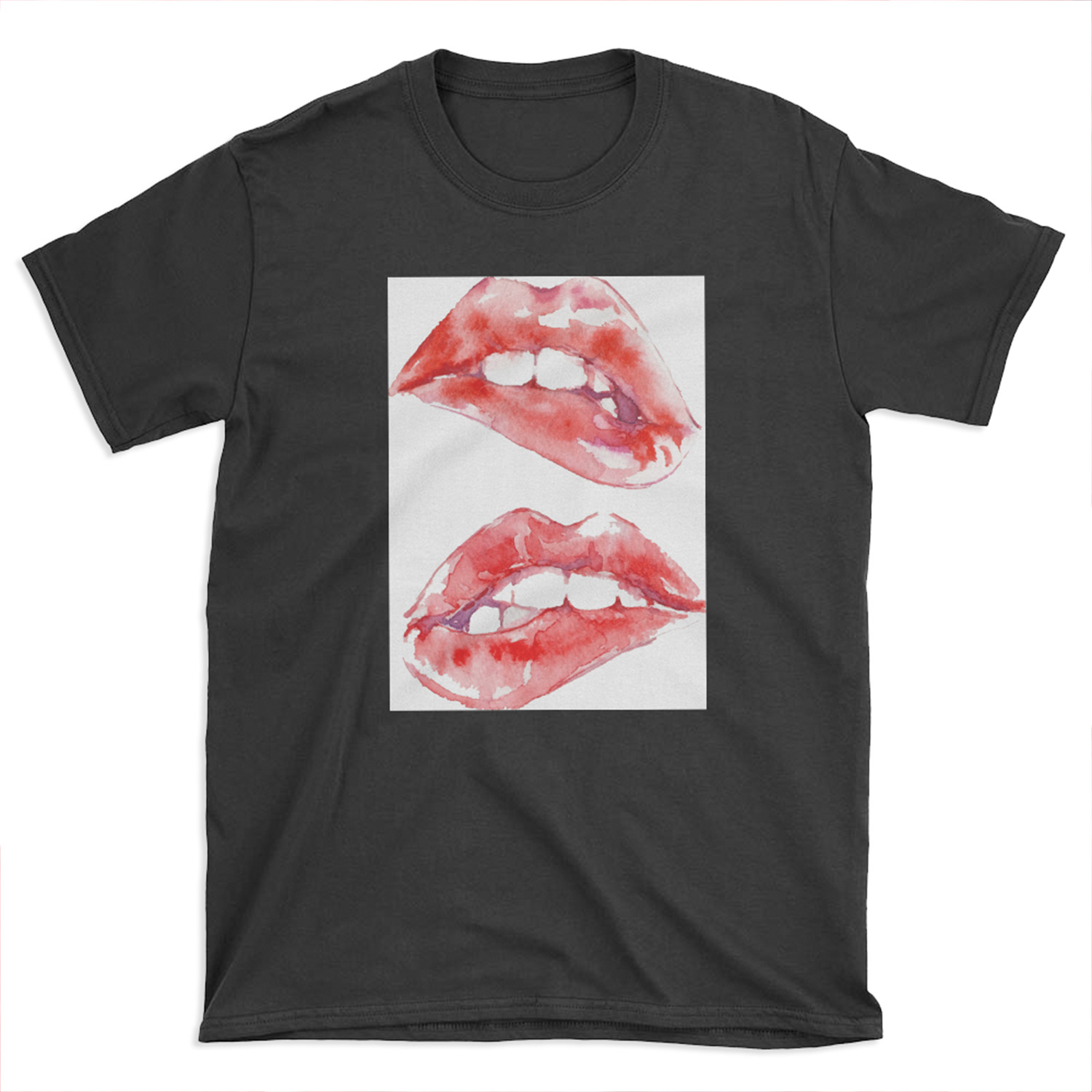 Biting Lips T-shirt Tee
