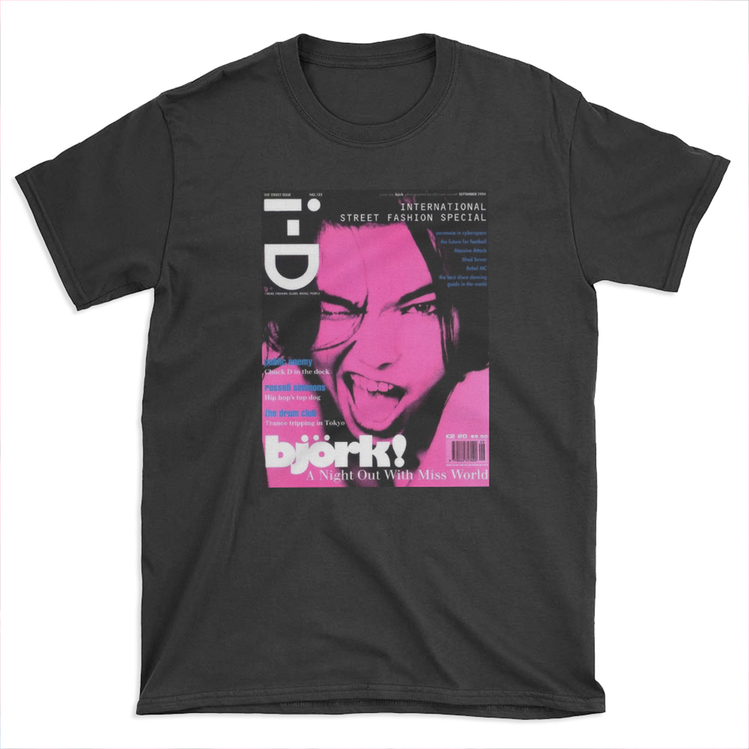 bjork pink y2k aesthetic T-shirt Tee