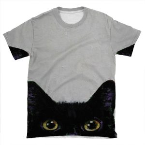 Black Cat 3 AOP T-shirt Tee