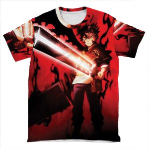 Black Clover Antler AOP T-shirt Tee