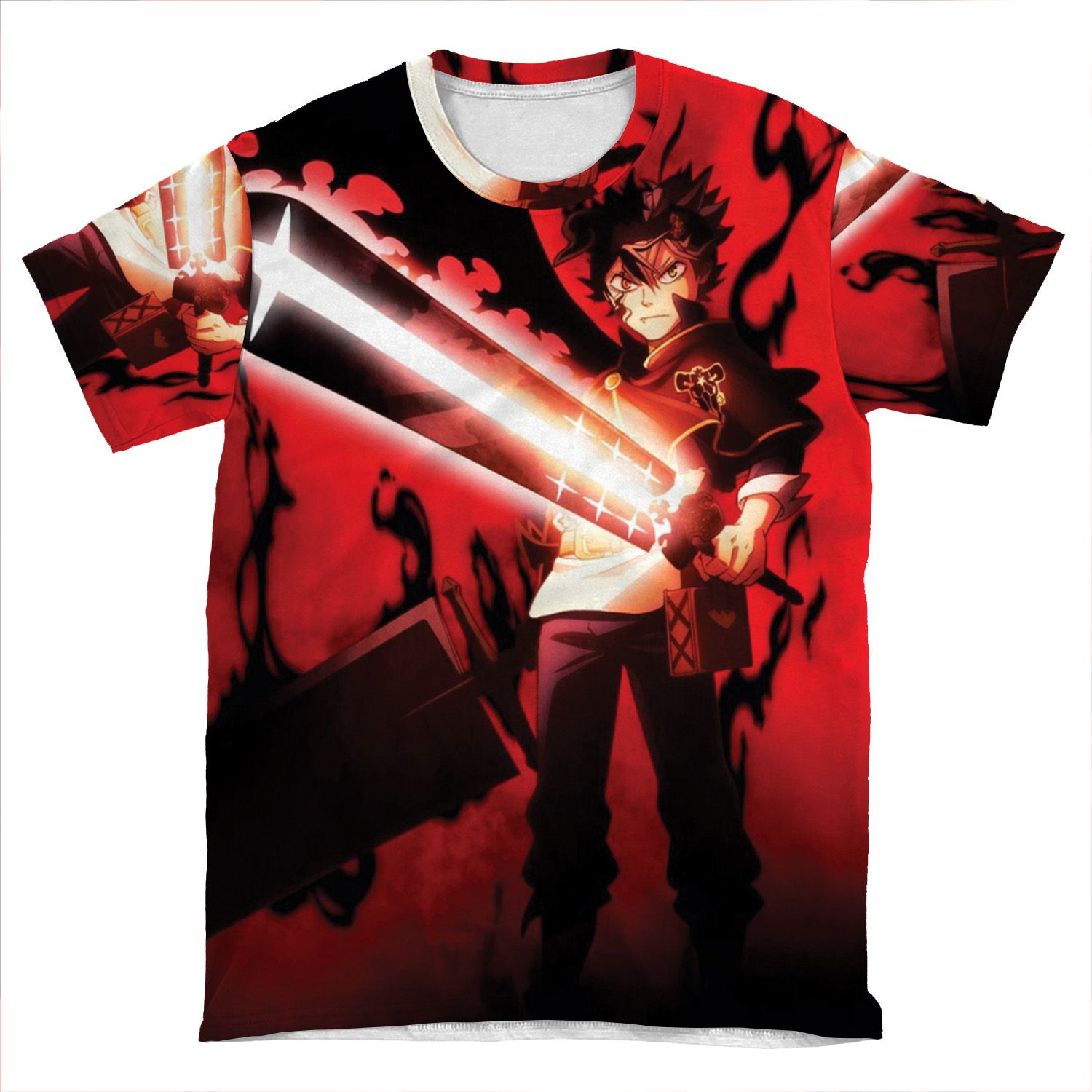 Black Clover Antler AOP T-shirt Tee