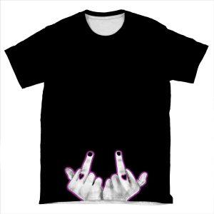 Black Hearts Club AOP T-shirt Tee